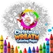 Christmas Wreath Coloring Pages