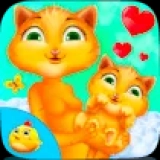Kitty Take Care New Born Baby