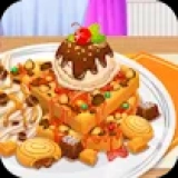 Yummy Waffle Ice Cream